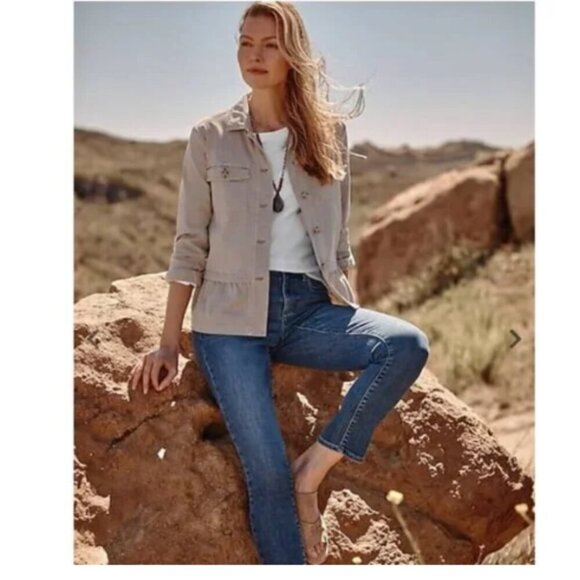 J. Jill Smooth Weekender Straight Leg Jeans - 4 - Picture 1 of 10